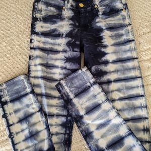 Juicy Couture Tie Dye Skinny Jeans